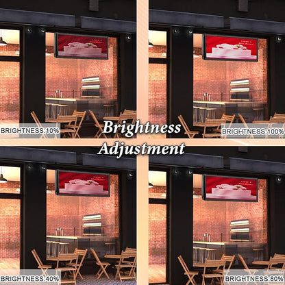 P6 Outdoor Full Color 40 x 18 inches Led Sign WIFI And USB Programmable Led - Image 6