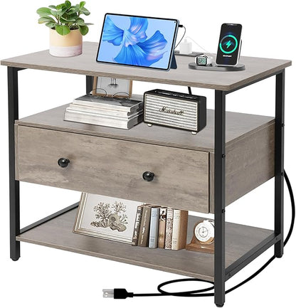 Edbuosy 27 Inch Wide Night Stand by Edbuosy