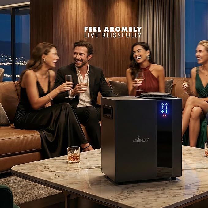 Aromely Smart Bluetooth HVAC Scent Diffuser, Aromatherapy Nebulizing Waterless - Image 5