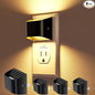 VOLISUN Night Lights Plug into Wall, 4 Pack Up and Down LED Night Light by VOLISUN