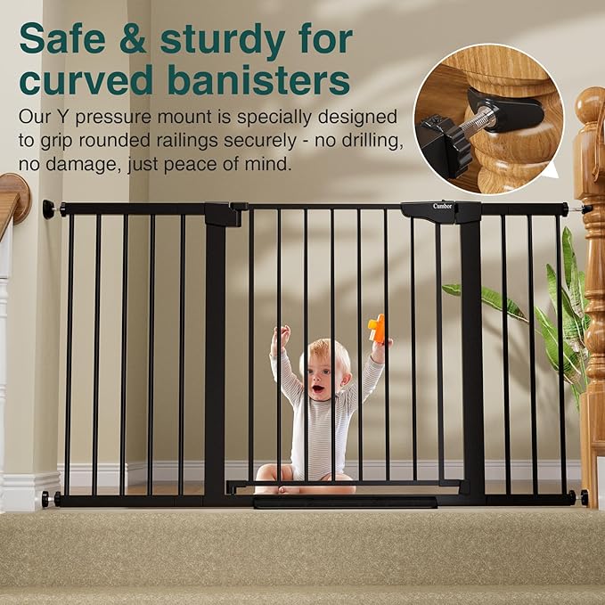 Cumbor 2 Pack 29.7-54.2" Baby Gate - Image 6