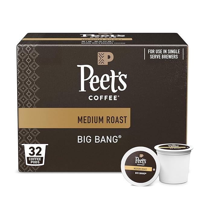 Peet's Coffee, Medium Roast Single Serve Coffee Pods by Peet%E2%80%99sCoffee