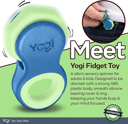 Yogi Fidget Toy – Silent Sensory Spinner - Image 2