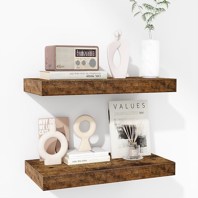 Fun Memories 16 Inch Floating Shelves by FunMemories