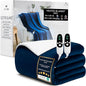 Heated Blanket Electric Luxurious Fleece King Blanket, 9 Heat Settings & 12H by GetTrend