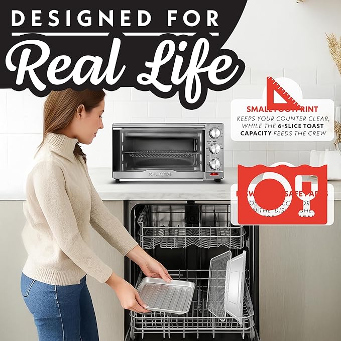 Gourmia Air Fryer Toaster Combo - Image 7