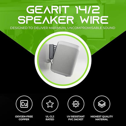 GearIT 14/2 Speaker Wire 14AWG Gauge - Image 3