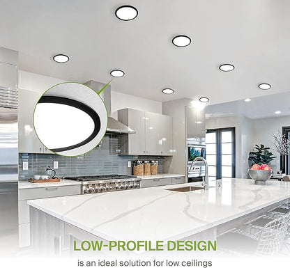ASD 1 Pack 11/12 Inch LED Recessed Lighting 24W, 5 CCT 2700K-5000K CRI90+ - Image 4
