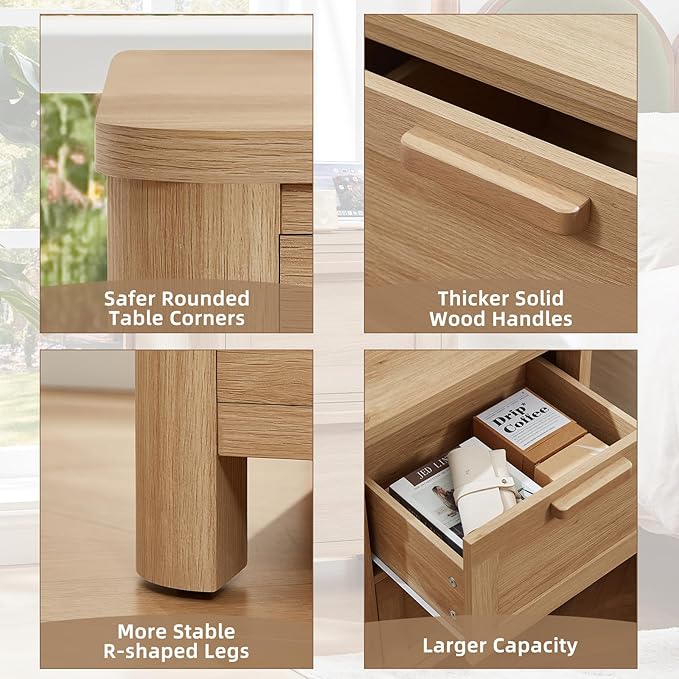 Joaxswe Farmhouse Nightstand - Image 6