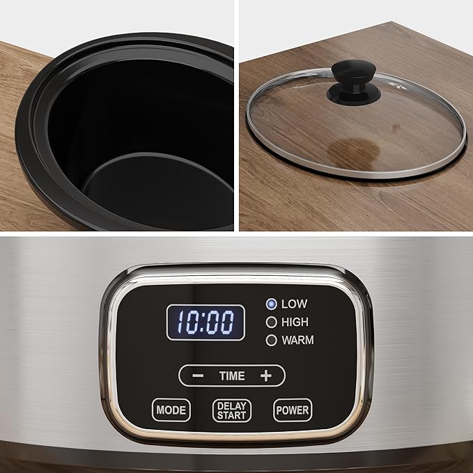 Sunvivi 4QT Programmable Slow Cooker - Image 7
