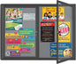 Enclosed Bulletin Board Lockable, Double-Door Weatherproof Outdoor Noticeboard by EnclosedBulletinBoard