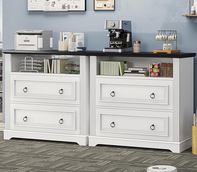 Itaar 2 Drawer File Cabinet, Farmhouse Filing Cabinet - Image 3