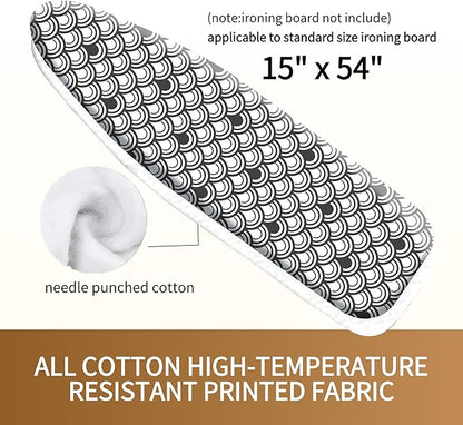 Bumkimue Ironing Board Cover and Pad, Standard Size 15x54 Inches, Heavy Duty - Image 4