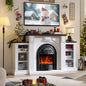 Farmhouse Electric Fireplace by FFBCFDKFurnitureSet