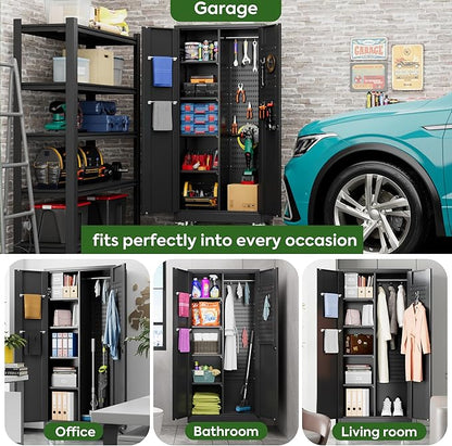 Broom Closet Storage Cabinet - Image 4