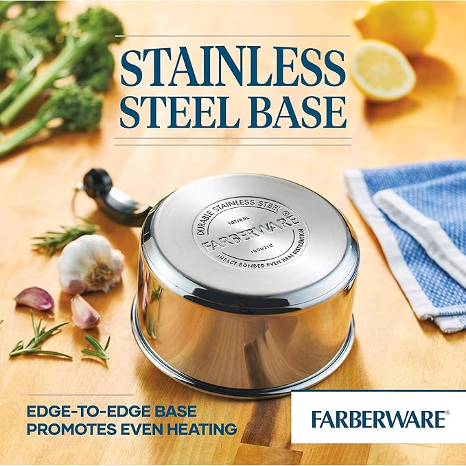 Farberware Classic Stainless Steel Sauce Pan/Saucepan - Image 6