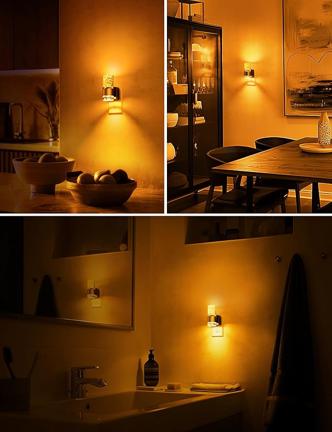Night Light, Dimmable Amber Night Light - Image 7