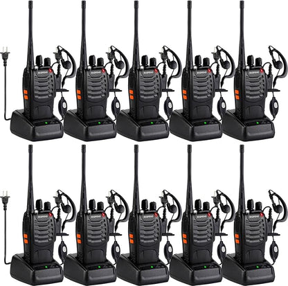 Baofeng Walkie Talkies 888S Rechargeable Long Range by BAOFENG