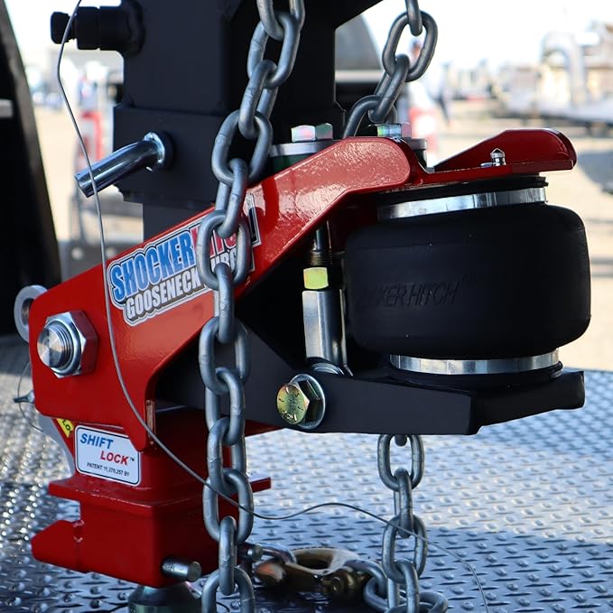 Shocker 30K Gooseneck Surge Air Hitch & Shift Lock Coupler - Image 3