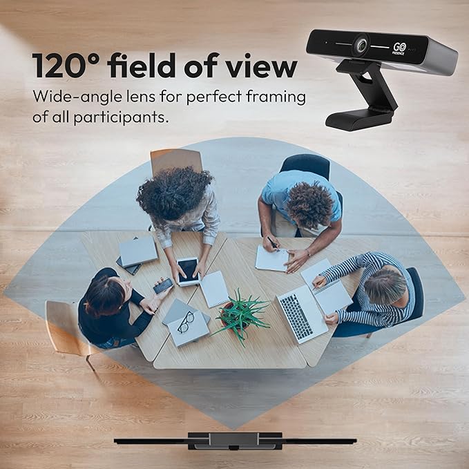 GoPresence Smart 4K Compact Video Conference Camera – Ultra HD 120° Wide Lens - Image 8