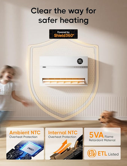 Dreo Smart Wall Heater, Electric Space Heater - Image 7
