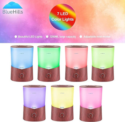 BlueHills Premium 3000 ML XL Essential Oil Diffuser Aroma Humidifier 3 Liter - Image 7