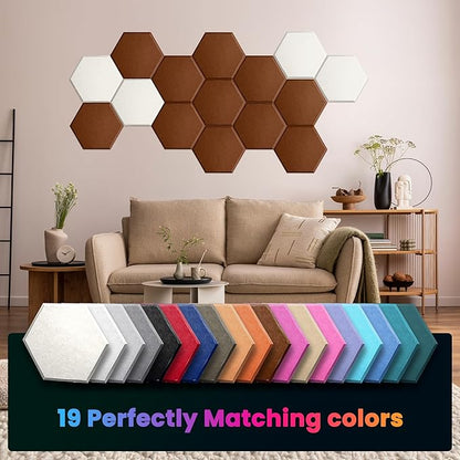Acoustic Panels 12 Pack Soundproof Wall Panels, High-Density Wall Decoration - Image 4