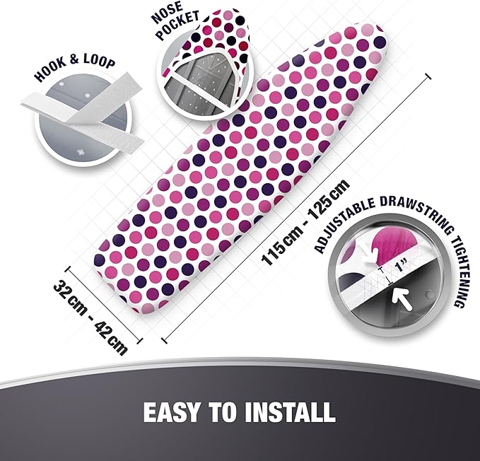 COTTY HOME Extra Thick Ironing Board Covers - Image 5