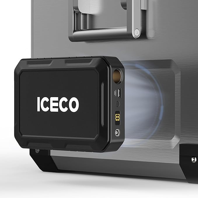 ICECO 55L 12v Refrigerator Dual Zone Bluetooth Controlled Portable Freezer - Image 2