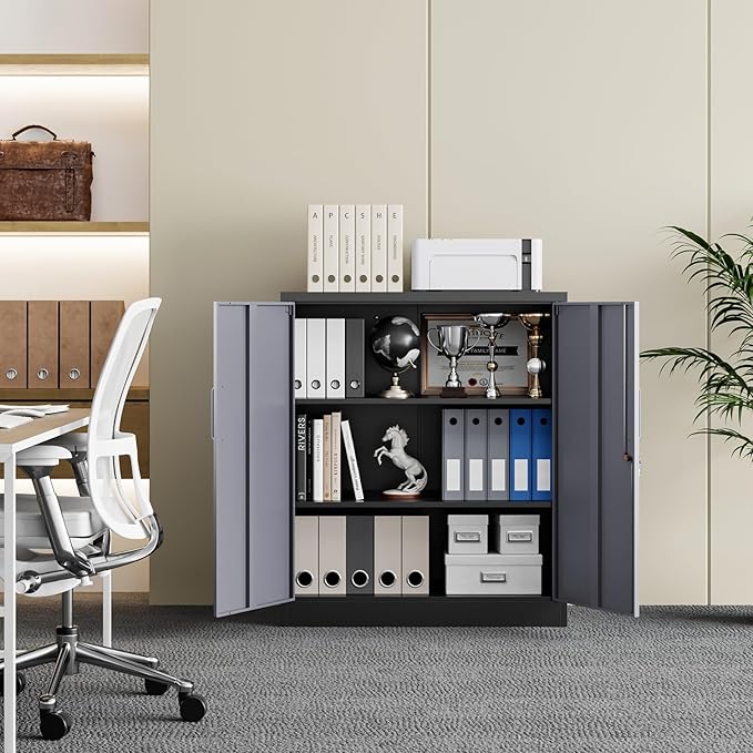 Yizosh Metal Garage Storage Cabinet - Image 2