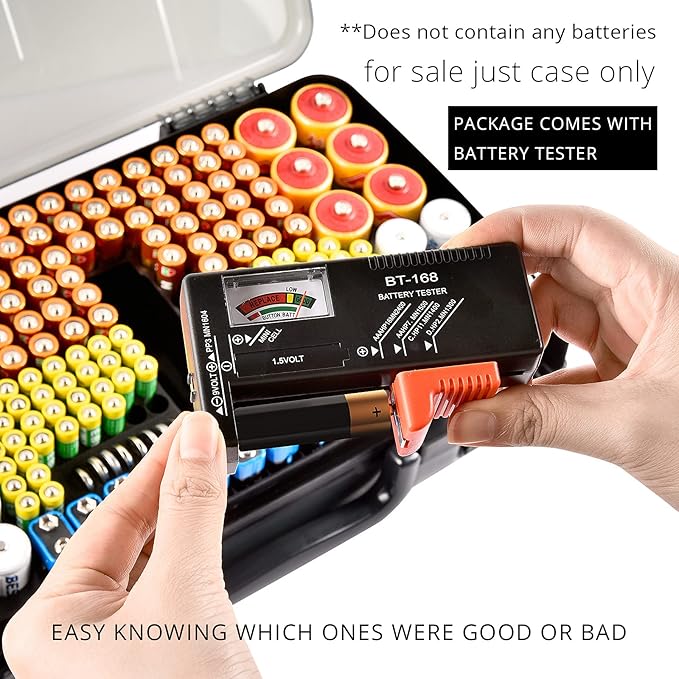 Battery Organizer Storage Holder Box Case - Image 6
