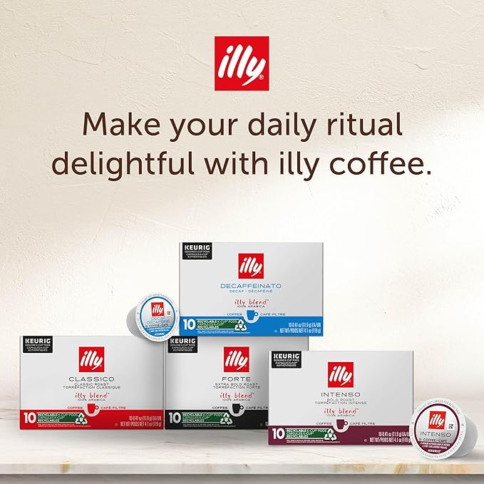 illy Decaf Coffee K Cup, Pods for Keurig Machines, Classico Decaffeinated - Image 8