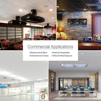 Genesis 2ft x 2ft Stucco Pro Black Ceiling Tiles - Image 4