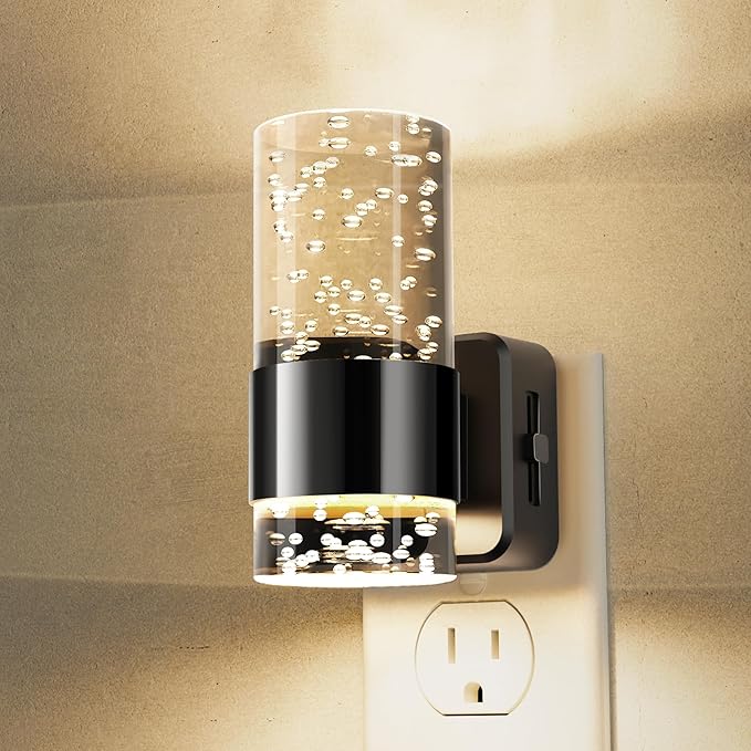 Night Lights Plug into Wall, Dimmable Night Light by LLOHASLED
