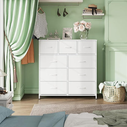 WLIVE 9-Drawer Dresser, Fabric Storage Tower - Image 4