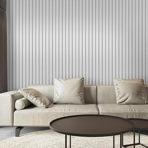 Art3d 8-Pack 96 x 6in. WPC Acoustic Slat Wall Panel - Image 3