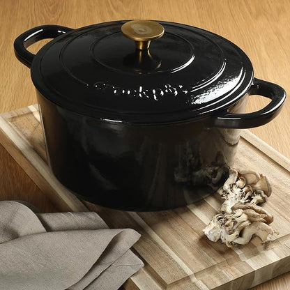 Crock Pot Artisan 7-Quart Round Cast Iron Dutch Oven - Image 6