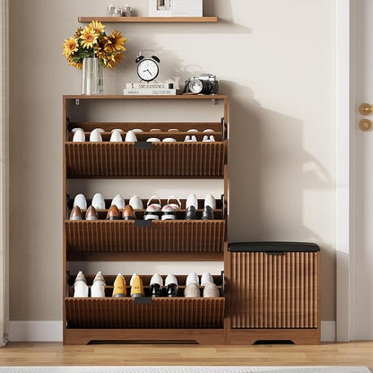 Shoe Cabinet Storage for Entryway - Image 3