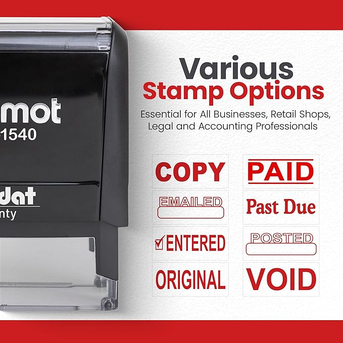Promot Original Self Inking Rubber Stamp - Image 6