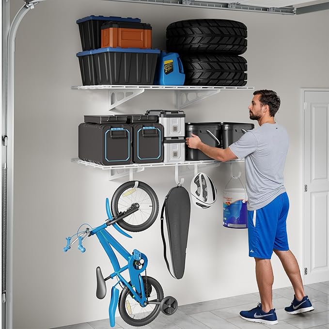 LEXIMOUNTS 2-Pack 2x4ft Garage Shelving - Image 7