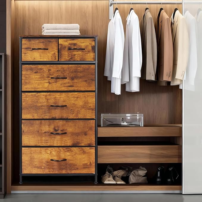 Mifuro Tall Dresser for Bedroom, Vertical Storage Organizer Tower - Image 4