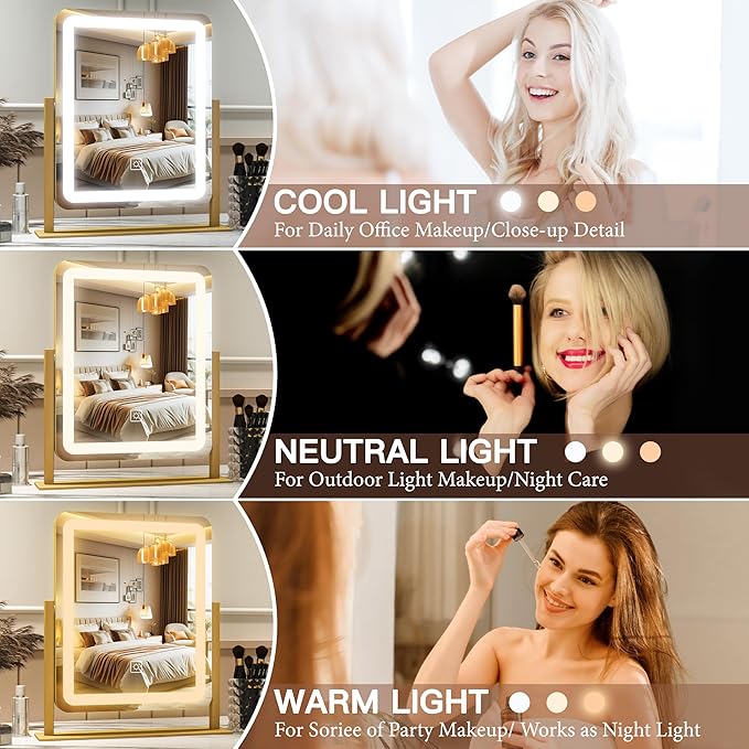FENNIO Vanity Mirror with Lights - Image 3