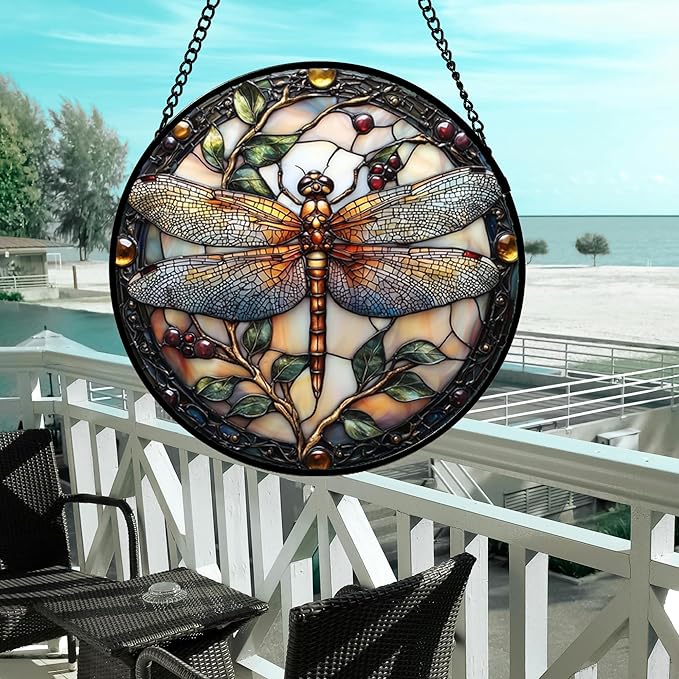 DASTOLL Stained Glass Window Hanging - Image 4