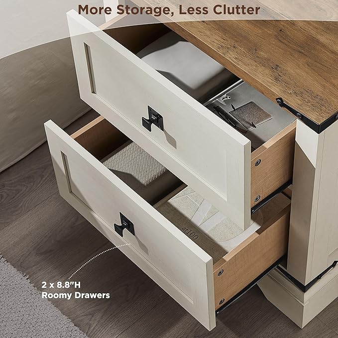 T4TREAM 24" Farmhouse Nightstand - Image 5