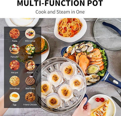 3-Quart Electric Hot Pot & wok Nonstick - Image 4