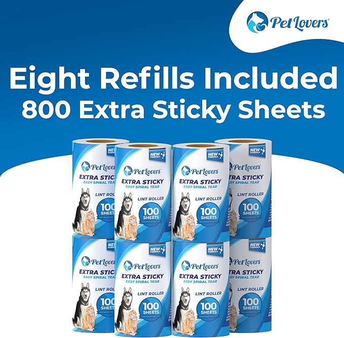 PetLovers Extra Sticky Lint Roller Mega Value Set - Image 7