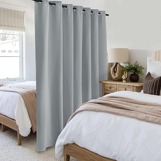 Beauoop 100% Blackout Curtains 96 Inches Long by Beauoop