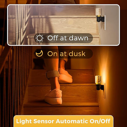 L LOHAS LED Night Light, Dimmable Night Lights Plug into Wall, 2 Pack Automatic - Image 4