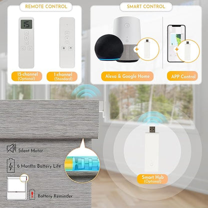 Persilux Smart Motorized Blinds - Image 3