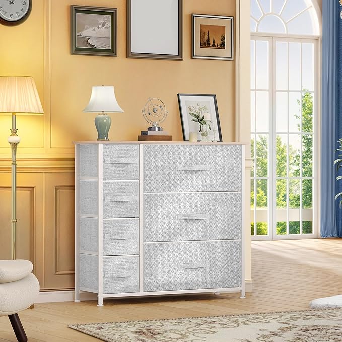 DWVO Dresser for Bedroom, 7 Drawers Fabric Dresser, Organizer Unit for Living - Image 4